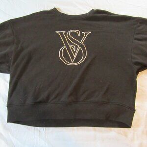 Victorias Secret Womens On Point Embroidered VS Logo Sweater Sz XL